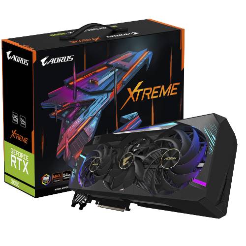 VGA RTX 3090 Aorus Xtreme 24G 